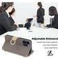 Frendorf | Für Samsung Galaxy S24 Ultra 5G Crossbody Litchi-Textur-Leder-Handyhülle(Grau)