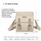 Frendorf | Cwatcun N1 Retro Multifunktionale Canvas Wasserdichte Digitalkamera Fototasche, Größe: 22,5 x 14,5 x 27 cm Beige