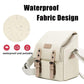 Frendorf | Cwatcun N1 Retro Multifunctionele Canvas Waterdichte Digitale Camera Fotografie Tas, Size: 18 x 12,5 x 21cm Beige