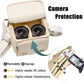 Frendorf | Cwatcun N1 Retro Multifunctionele Canvas Waterdichte Digitale Camera Fotografie Tas, Size: 18 x 12,5 x 21cm Beige