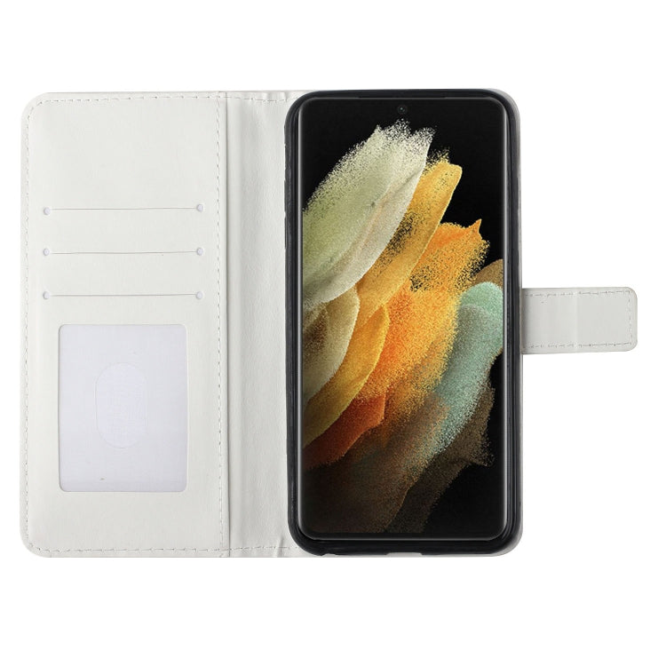Frendorf | Für Samsung Galaxy S24 Ultra 5G Öl Prägung 3D Zeichnung Leder Handyhülle (Paar Löwenzahn)