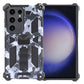 Frendorf | Für Samsung Galaxy S24 Ultra 5G Camouflage Armor Kickstand TPU + PC Magnetische Telefonhülle (Grau)