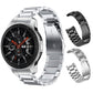 Frendorf | Für Huawei Watch GT 4 46mm Drei Stränge Gebogene Flache Schnalle Edelstahl Uhrband (Silber)