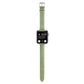 Frendorf | Für Apple Watch SE 40mm Slim Krokodilleder Armband (Hellgrün)