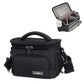 Frendorf | Cwatcun D67 Crossbody Camera Bag Fotografie Lens Schoudertas, Size:30.5 x 16.5 x 20cm L(Black)