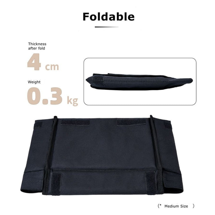 Frendorf | Cwatcun H80 Große Kapazität Faltbare Innentasche für Kameras Fotografie Objektivtasche, Größe: 34,5 x 19 x 26cm L (Schwarz)