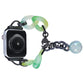 Frendorf | Für Apple Watch Series 5 40mm Gradient Harzkette Armband (Grün)
