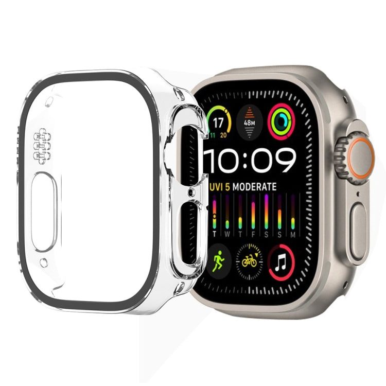 Frerndorf | Für Apple Watch Ultra 2 / Ultra 49mm Malerei PC Hybrid gehärtete Folie integrierte Uhrgehäuse (Transparent)