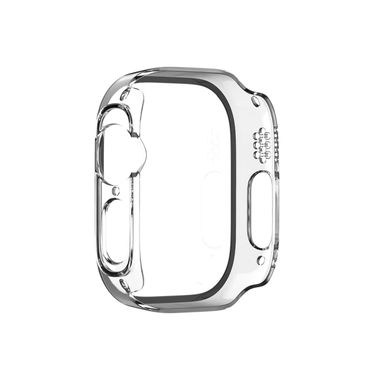 Frerndorf | Für Apple Watch Ultra 2 / Ultra 49mm Malerei PC Hybrid gehärtete Folie integrierte Uhrgehäuse (Transparent)
