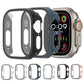Frerndorf | Für Apple Watch Ultra 2 / Ultra 49mm Malerei PC Hybrid gehärtete Folie integrierte Uhrgehäuse (Transparent)