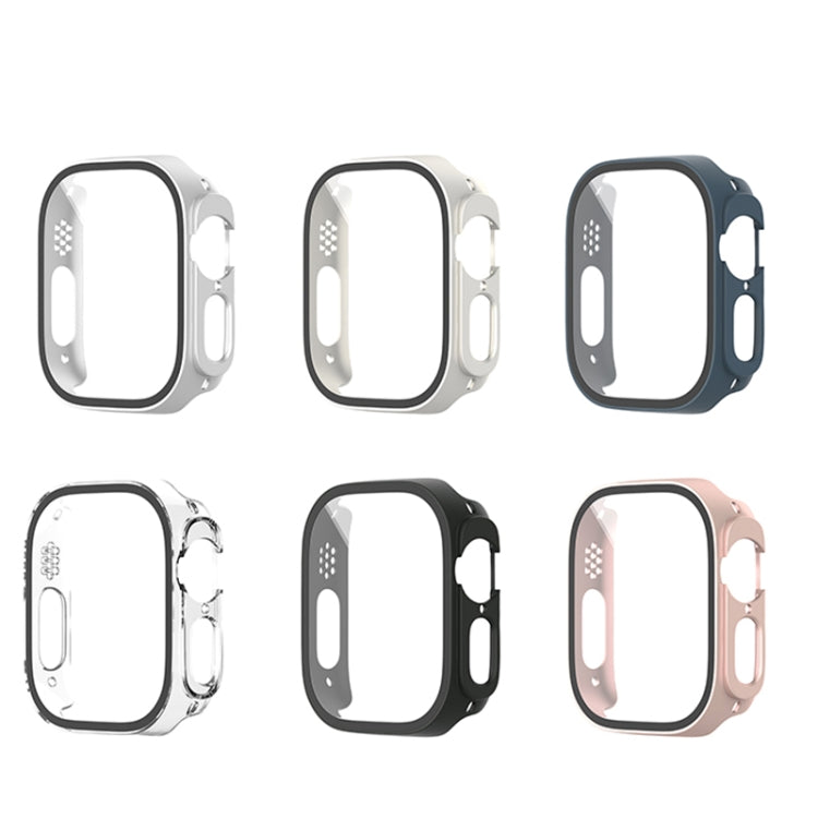 Frerndorf | Für Apple Watch Ultra 2 / Ultra 49mm Malerei PC Hybrid Gehärtete Folie Integrierte Uhrengehäuse (Roségold)