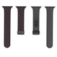 Frendorf | Für Apple Watch SE 2023 40mm Kohlefaser Magnetische Schwarze Schnalle Uhr Band (Dunkelbraun Schwarz)