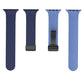 Frendorf | Für Apple Watch Series 2 38mm Carbonfaser Magnetische schwarze Schnalle Uhr Band (Königsblau Hellblau)
