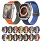 Frendorf | Für Apple Watch Series 3 42 mm Carbonfaser Magnet Black Buckle Watch Band (Hellbraun Schwarz)