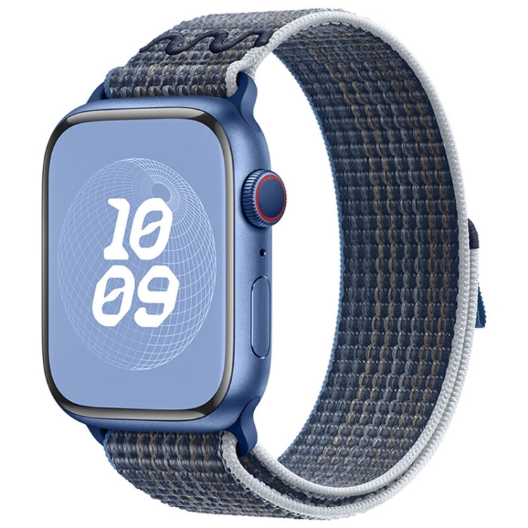 Frerndorf | Für Apple Watch Ultra 2 49mm Loop Nylon Uhrband (Storm Blau)