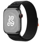 Frendorf | Für Apple Watch SE 40mm Loop Nylon Armband (Dunkel Schwarz)