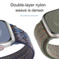 Frendorf | Für Apple Watch Series 7 41mm Loop Nylon Armband (Mitternacht)
