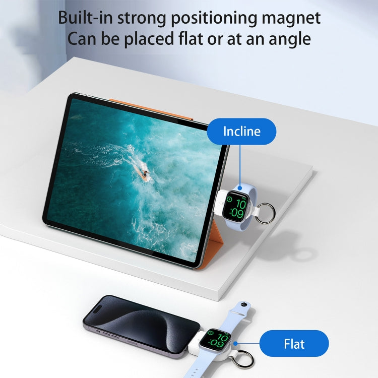Frendorf | Für Apple Watch / AirPods Serie U20A Tragbares Magnetisches Kabelloses Ladegerät (weiß)
