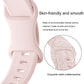 Frendorf | Für Apple Watch SE 2023 40mm Rosa Prägung Silikon Uhrenarmband (Pink)
