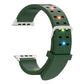 Frendorf | Für Apple Watch SE 2023 40mm Leuchtendes Buntes Licht Silikon Uhrband (Grün)