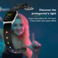 Frendorf | Für Apple Watch SE 2022 40mm Leuchtende Farbenfrohe Licht Silikon Uhrband (Hellgrau)