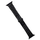 Frerndorf | Für Apple Watch Ultra 2 49mm Fünf-Perlen Edelstahl Armband (Schwarz)