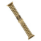 Frendorf | Für Apple Watch SE 2022 40mm Fünf-Perlen Edelstahl-Armband (Gold)