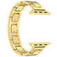 Frendorf | Für Apple Watch Series 5 40mm H Slim Edelstahl-Uhrenband (Gold)