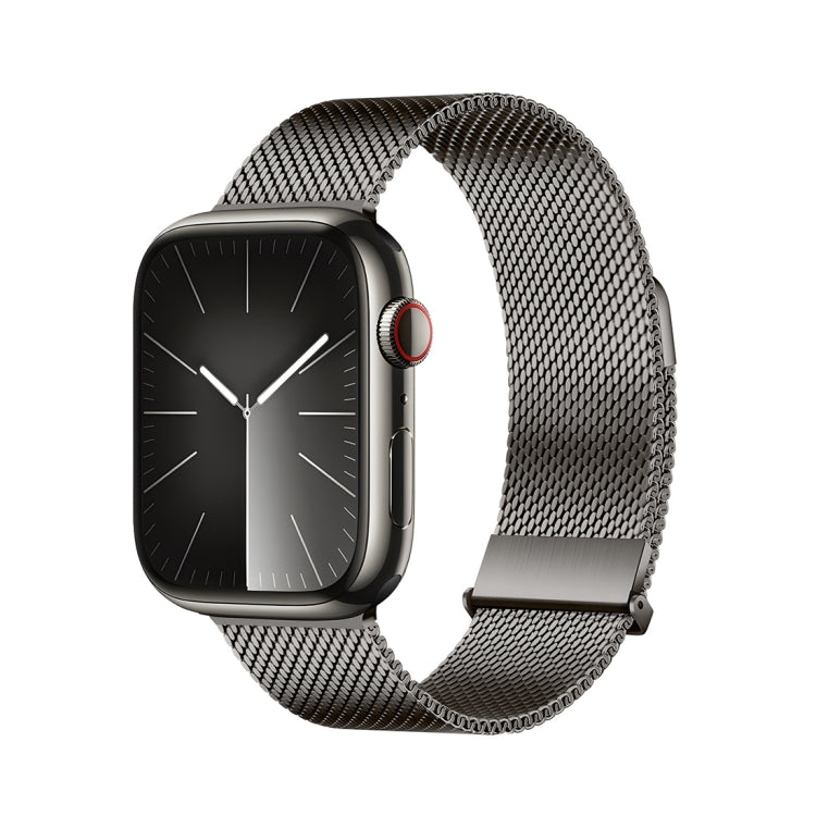 Frendorf | Für Apple Watch Series 4 40mm DUX DUCIS Milanese Pro Serie Edelstahl-Armbanduhr (Graphit)