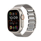 Frendorf | Für Apple Watch SE 40mm Magnetverschluss Geflochtene Kette Edelstahl Uhrband (Gold)