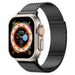 Frendorf | Für Apple Watch SE 40mm Milanese Loop Magnetverschluss Edelstahl Armband (Schwarz)