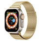Frendorf | Für Apple Watch Series 2 38mm Milanese Loop Magnetverschluss Edelstahl Armband (Gold)
