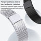 Frendorf | Für Apple Watch Series 4 40mm Milanese Loop Magnetverschluss Edelstahl Armband (Silber)