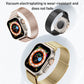 Frendorf | Für Apple Watch Series 4 40mm Milanese Loop Magnetverschluss Edelstahl Armband (Silber)