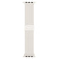 Frendorf | Für Apple Watch Series 5 40mm Kohlefasertextur Druckverschluss Nylon Uhrband (Sternenlicht)