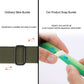 Frendorf | Für Apple Watch Series 5 44mm Kohlefasertextur Snap-Buckle Nylon-Uhrenarmband (Blau)
