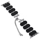 Frendorf | Für Apple Watch Series 7 45mm Harz ausziehbare Kette Armband (Schwarz)