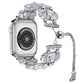Frendorf | Für Apple Watch Series 6 44mm Harz Teleskop Kettenarmband (Risse)
