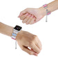 Frendorf | Für Apple Watch SE 2023 44mm Harz einziehbares Kettenarmband (fluoreszierend)