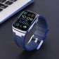 Frendorf | Für Apple Watch SE 44mm Loners Flüssigsilikon Armband (Titanium Starlight)