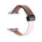 Frerndorf | Für Apple Watch Ultra 2 49mm Slim Magnetic Buckle Echtes Leder Uhrenarmband (Einfarbig Beige Kaffee)