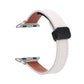 Frendorf | Für Apple Watch SE 40mm Slim Magnetic Buckle Echtes Leder Uhrenarmband (Einfarbig Beige)