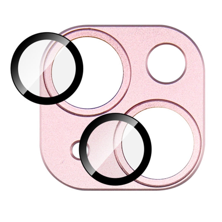 Frendorf | Für iPhone 15 / 15 Plus IMAK Metal Armor Premium Kamera Schutzfolie (Rosa)