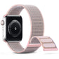 Frerndorf | Für Apple Watch Series 9 41mm Dual Hook and Loop Nylon Uhrband (Silt)