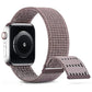 Frendorf | Für Apple Watch Series 4 40mm Doppelschlaufe Nylon Uhrenarmband (Smoke Purple)