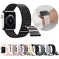Frendorf | Für Apple Watch Series 4 40mm Doppelschlaufe Nylon Uhrenarmband (Smoke Purple)