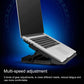 Frendorf | ICE COOREL Notebook Computer Basis Geschwindigkeitsregelung Stille Sechs-Lüfter Kühlhalter Kühlregal, Stil: Premium Edition (Blitzrot)