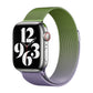 Frendorf | Für Apple Watch Series 4 40mm Milan Gradient Loop Magnetische Schnalle Uhrenarmband (Lila Grün)