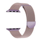 Frendorf | Für Apple Watch Series 7 41mm Zwei Farben Milanese Loop Magnetische Uhrband (Pink Lila)