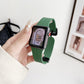 Frendorf | Für Apple Watch SE 2023 40mm Magnetische Quadratische Schnalle Silikon-Uhrenarmband (Alfalfa)